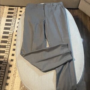 J Ferrar Gray Dress Pants 34x34